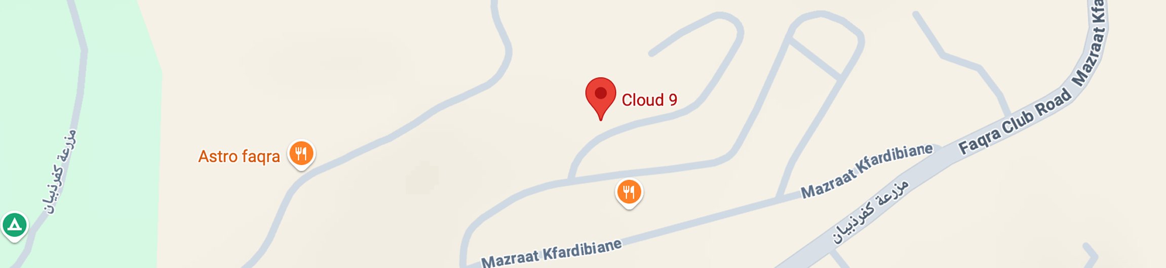 Cloud 9 location map